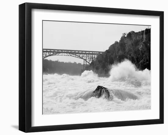 Niagara Falls from International Bridge-null-Framed Photo