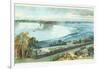 Niagara Falls from Michigan Central Train Poster-Charles Graham-Framed Giclee Print