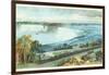 Niagara Falls from Michigan Central Train Poster-Charles Graham-Framed Giclee Print