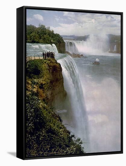 Niagara Falls from Prospect Point-null-Framed Stretched Canvas