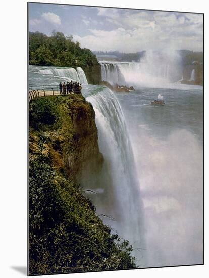Niagara Falls from Prospect Point-null-Mounted Photo