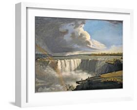 Niagara Falls from Table Rock, 1835-Samuel Finley Breese Morse-Framed Giclee Print