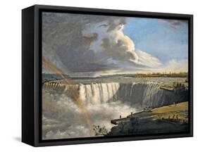 Niagara Falls from Table Rock, 1835-Samuel Finley Breese Morse-Framed Stretched Canvas
