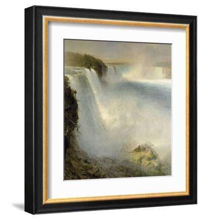 NIAGARA FALLS FROM THE AMERICAN SIDE 1867 PAINTING BY FREDERIC CHURCH REPRO