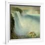 Niagara Falls, from the American Side, 1867-Frederic Edwin Church-Framed Giclee Print