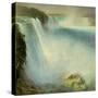 Niagara Falls, from the American Side, 1867-Frederic Edwin Church-Stretched Canvas