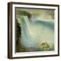 Niagara Falls, from the American Side, 1867-Frederic Edwin Church-Framed Giclee Print