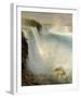 Niagara Falls from the American Side-Frederic Edwin Church-Framed Giclee Print