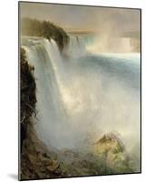 Niagara Falls from the American Side-Frederic Edwin Church-Mounted Giclee Print