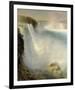 Niagara Falls from the American Side-Frederic Edwin Church-Framed Giclee Print