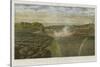 Niagara Falls from the American Side-George Henry Andrews-Stretched Canvas