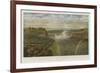 Niagara Falls from the American Side-George Henry Andrews-Framed Giclee Print