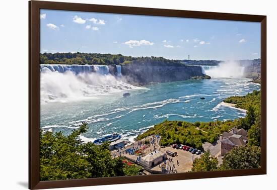 Niagara Falls from the Canadian Side-Joe Restuccia III-Framed Photographic Print