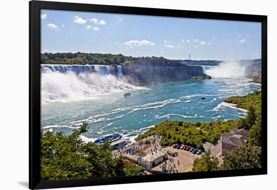 Niagara Falls from the Canadian Side-Joe Restuccia III-Framed Photographic Print