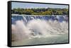 Niagara Falls from the Canadian Side-Joe Restuccia III-Framed Stretched Canvas