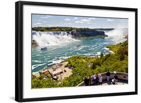 Niagara Falls from the Canadian Side-Joe Restuccia III-Framed Photographic Print