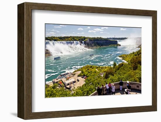 Niagara Falls from the Canadian Side-Joe Restuccia III-Framed Photographic Print