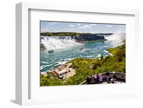 Niagara Falls from the Canadian Side-Joe Restuccia III-Framed Photographic Print