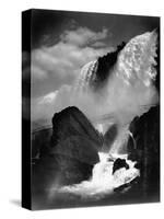 Niagara Falls from the Cave of the Winds-null-Stretched Canvas