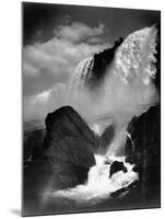 Niagara Falls from the Cave of the Winds-null-Mounted Photographic Print