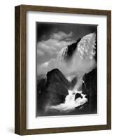 Niagara Falls from the Cave of the Winds-null-Framed Photographic Print