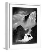 Niagara Falls from the Cave of the Winds-null-Framed Photographic Print