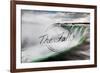 Niagara Falls - Horseshoe Falls Close Up with Mist - Badge-Lantern Press-Framed Art Print