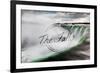 Niagara Falls - Horseshoe Falls Close Up with Mist - Badge-Lantern Press-Framed Premium Giclee Print