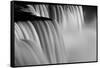 Niagara Falls Illuminations Number 2 BW-Steve Gadomski-Framed Stretched Canvas