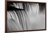 Niagara Falls Illuminations Number 2 BW-Steve Gadomski-Framed Photographic Print