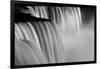 Niagara Falls Illuminations Number 2 BW-Steve Gadomski-Framed Photographic Print