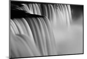 Niagara Falls Illuminations Number 2 BW-Steve Gadomski-Mounted Photographic Print