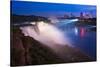 Niagara Falls Illuminations-Steve Gadomski-Stretched Canvas