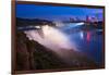 Niagara Falls Illuminations-Steve Gadomski-Framed Photographic Print