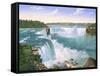 Niagara Falls In 1860-Eduardo Camoes-Framed Stretched Canvas