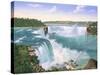 Niagara Falls In 1860-Eduardo Camoes-Stretched Canvas