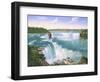 Niagara Falls In 1860-Eduardo Camoes-Framed Giclee Print