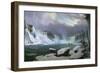 Niagara Falls in Winter-Hippolyte Sebron-Framed Giclee Print