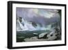 Niagara Falls in Winter-Hippolyte Sebron-Framed Giclee Print