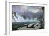 Niagara Falls in Winter-Hippolyte Sebron-Framed Giclee Print