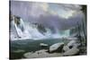 Niagara Falls in Winter-Hippolyte Sebron-Stretched Canvas