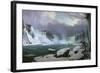 Niagara Falls in Winter-Hippolyte Sebron-Framed Giclee Print