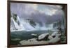 Niagara Falls in Winter-Hippolyte Sebron-Framed Giclee Print
