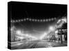 Niagara Falls, N.Y. Falls Street at Night-null-Stretched Canvas