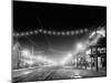 Niagara Falls, N.Y. Falls Street at Night-null-Mounted Photo