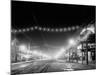 Niagara Falls, N.Y. Falls Street at Night-null-Mounted Photo