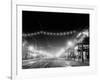 Niagara Falls, N.Y. Falls Street at Night-null-Framed Photo