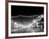 Niagara Falls, N.Y. Falls Street at Night-null-Framed Photo