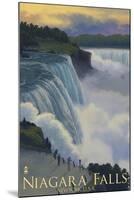 Niagara Falls, New York, c.2008-Lantern Press-Mounted Art Print