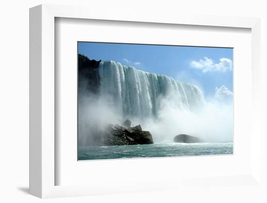 Niagara Falls on a Sunny Day-null-Framed Art Print